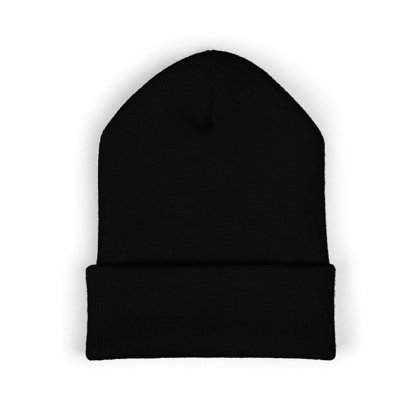 Embroidered Tiger Cuffed Beanie