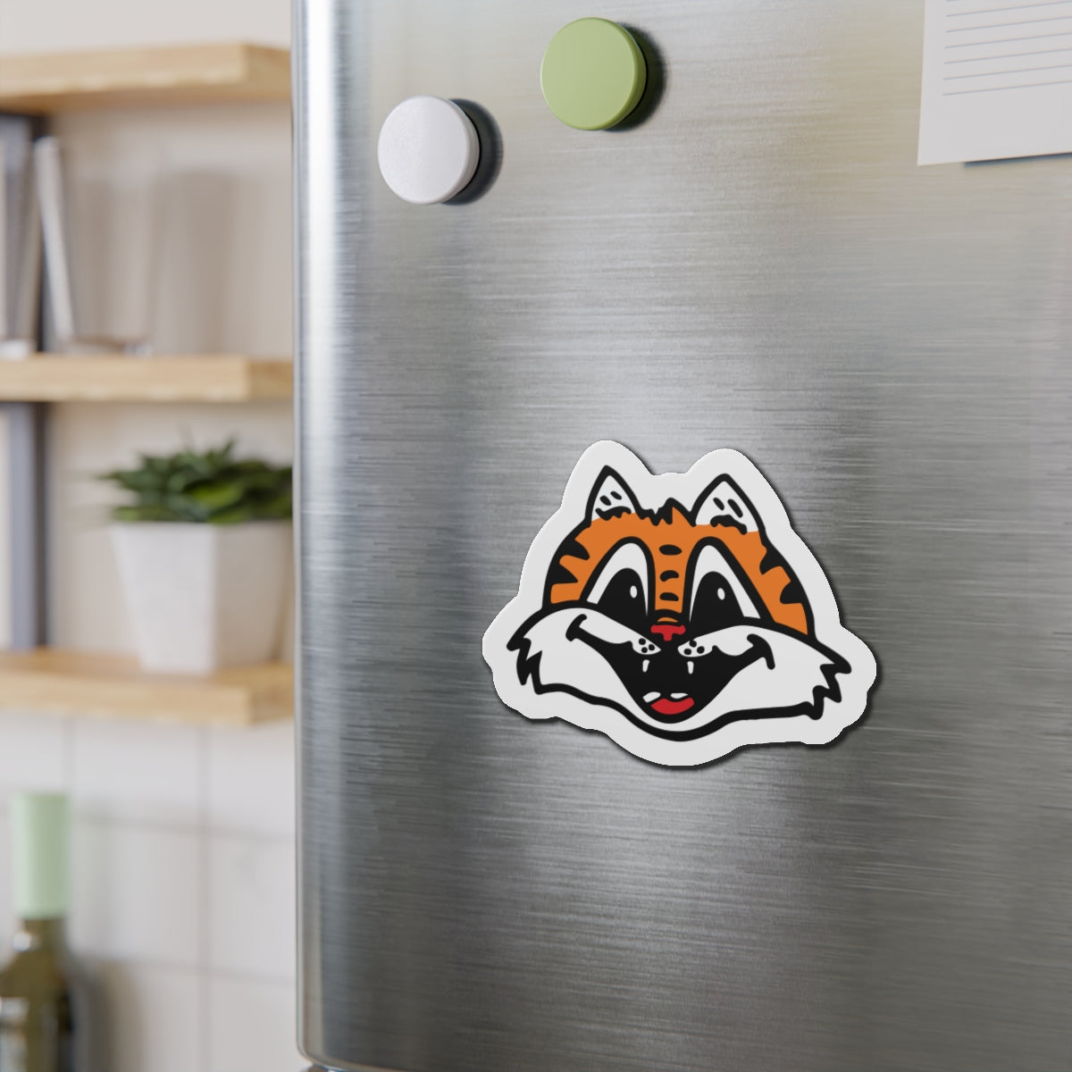 Henderson Tiger Die-Cut Magnet