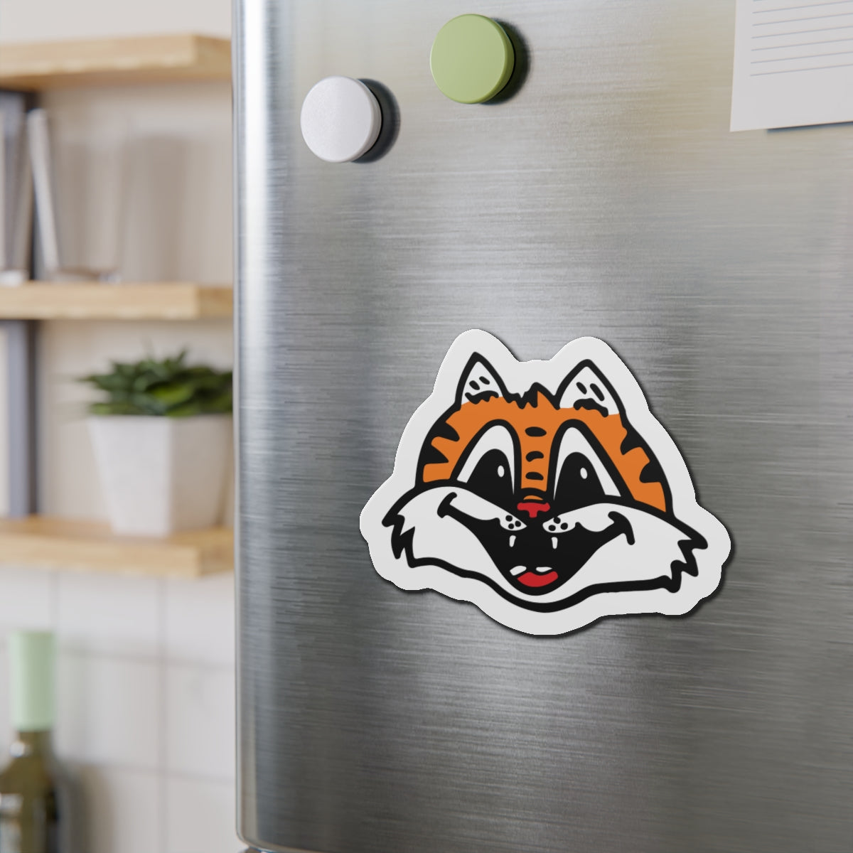 Henderson Tiger Die-Cut Magnet