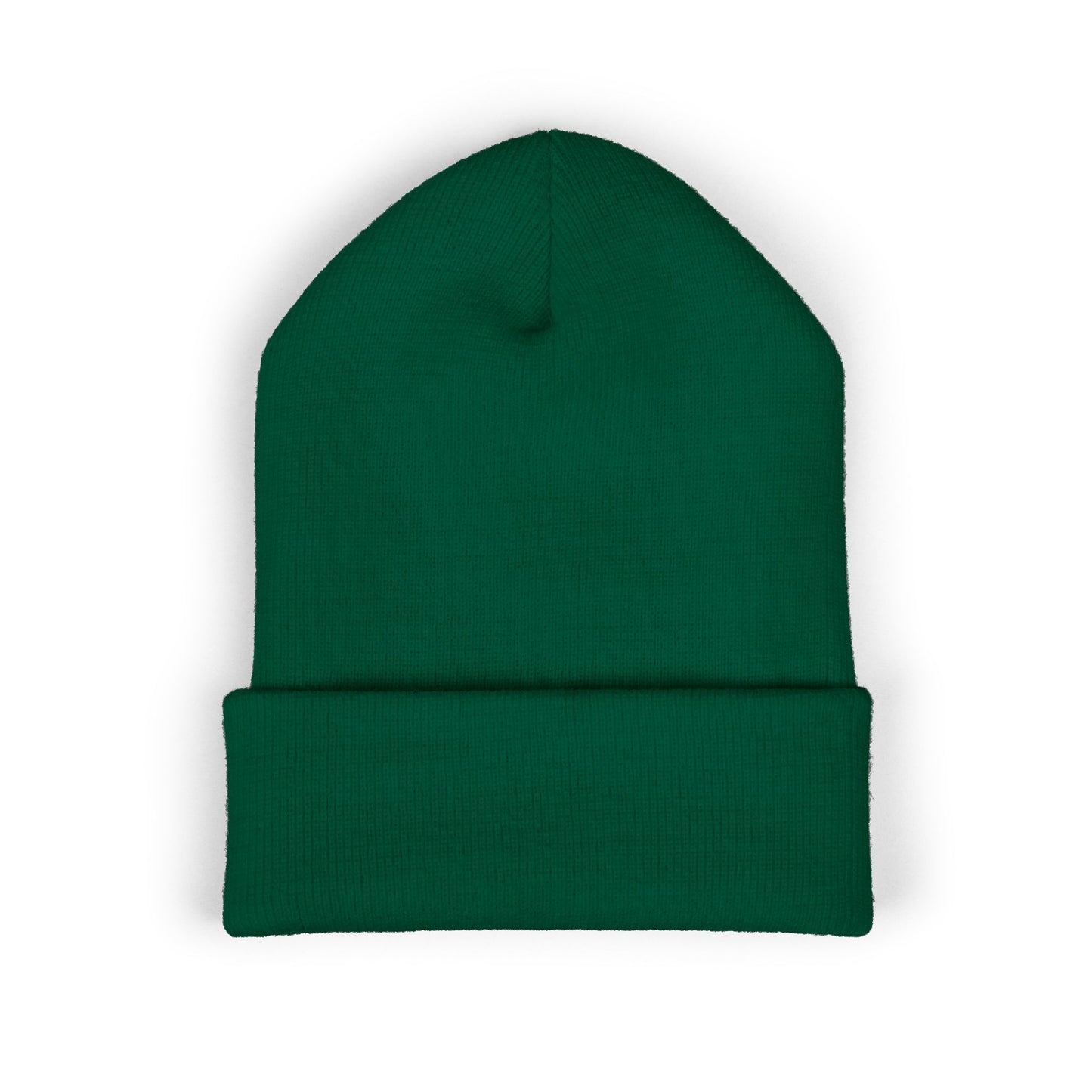 Embroidered Tiger Cuffed Beanie