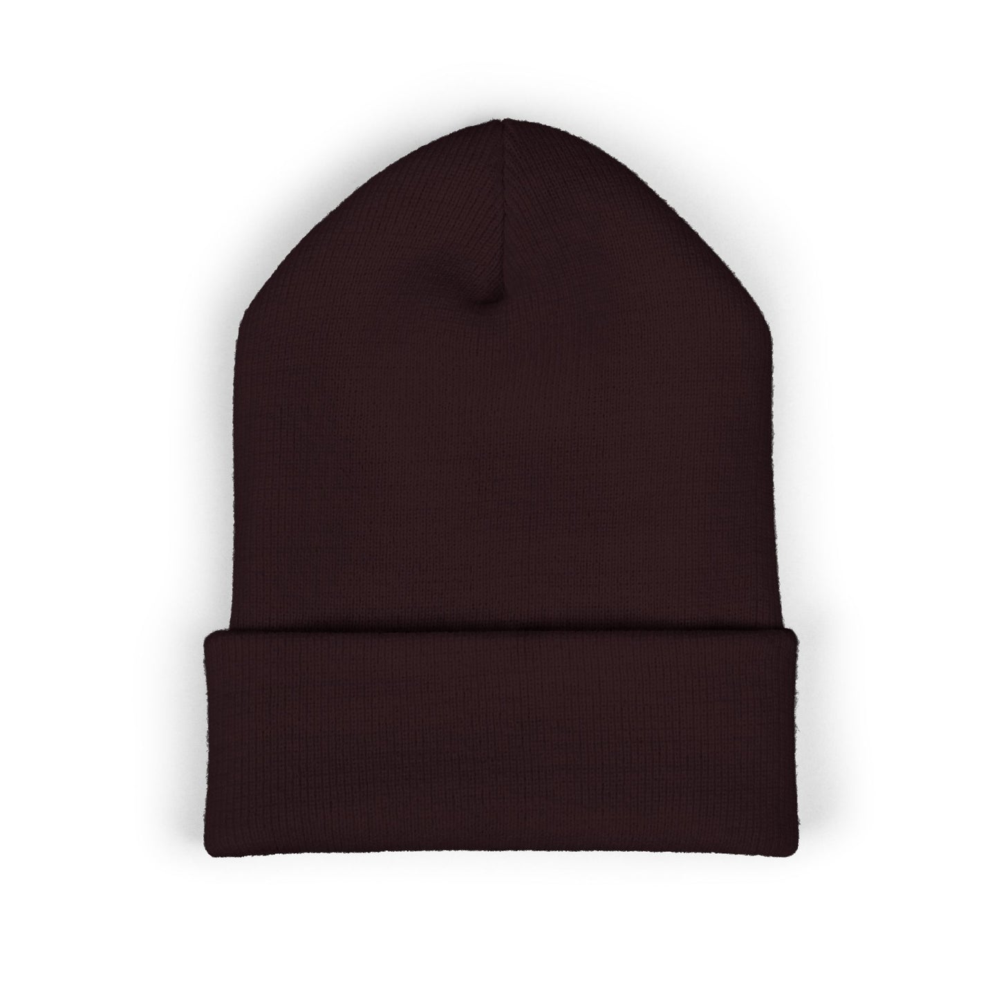 Embroidered Tiger Cuffed Beanie