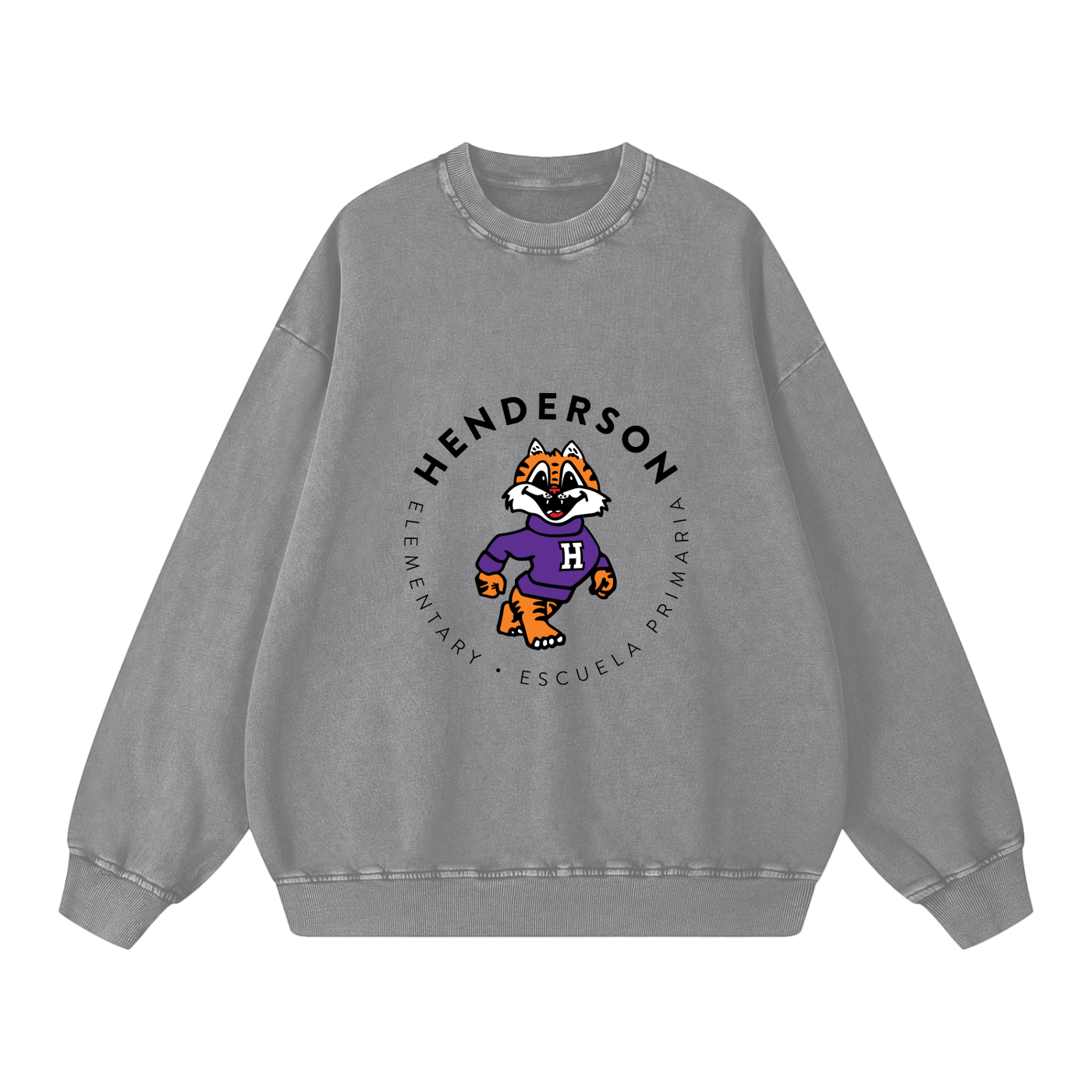 Snow Washed Oversized Sweatshirt