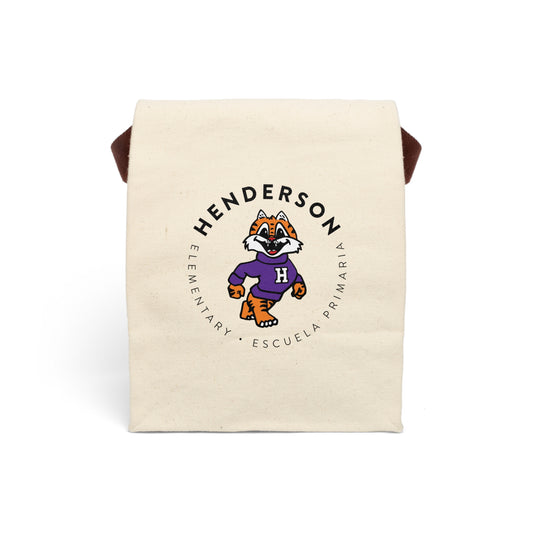 Canvas Lunch Tote Bag with Strap