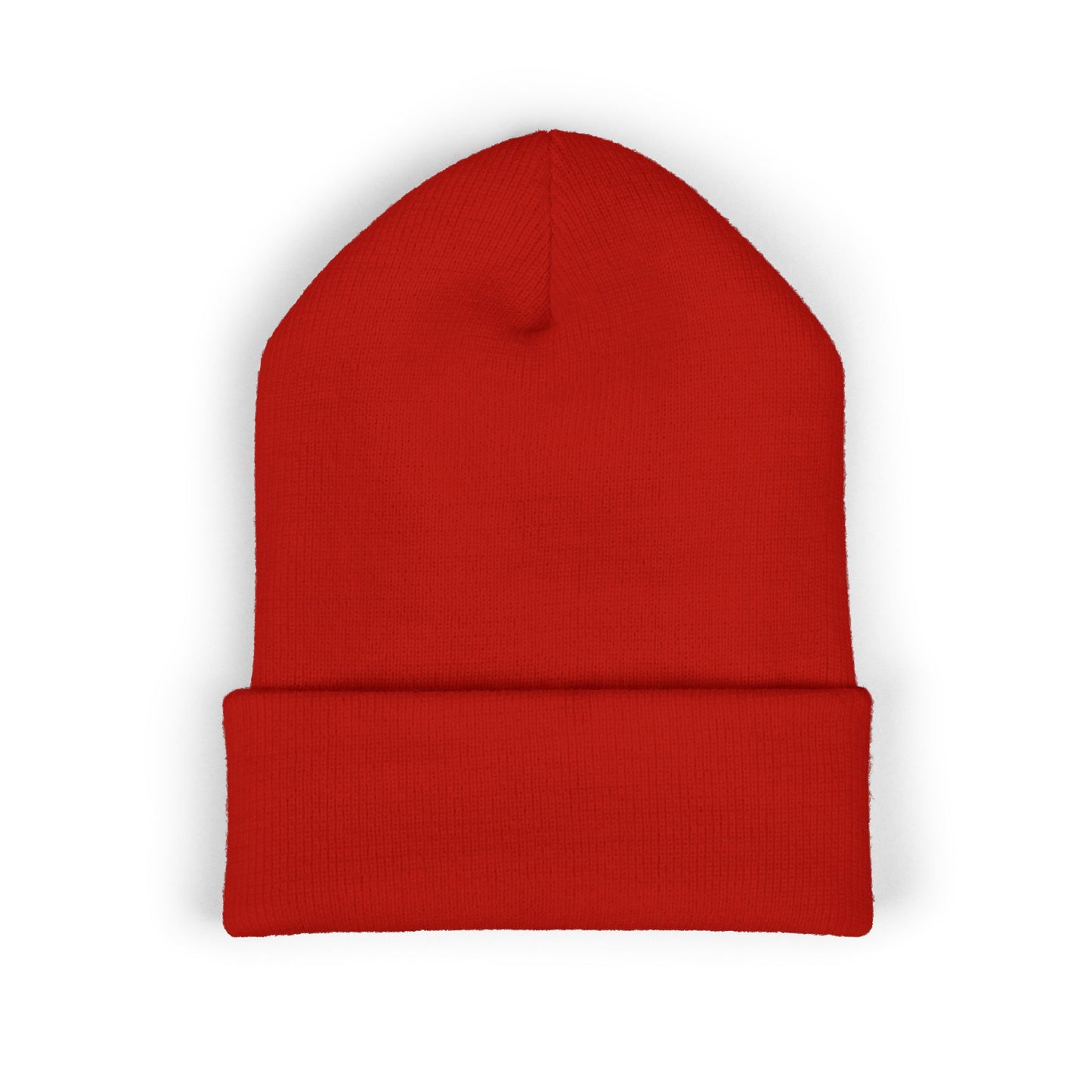Embroidered Tiger Cuffed Beanie