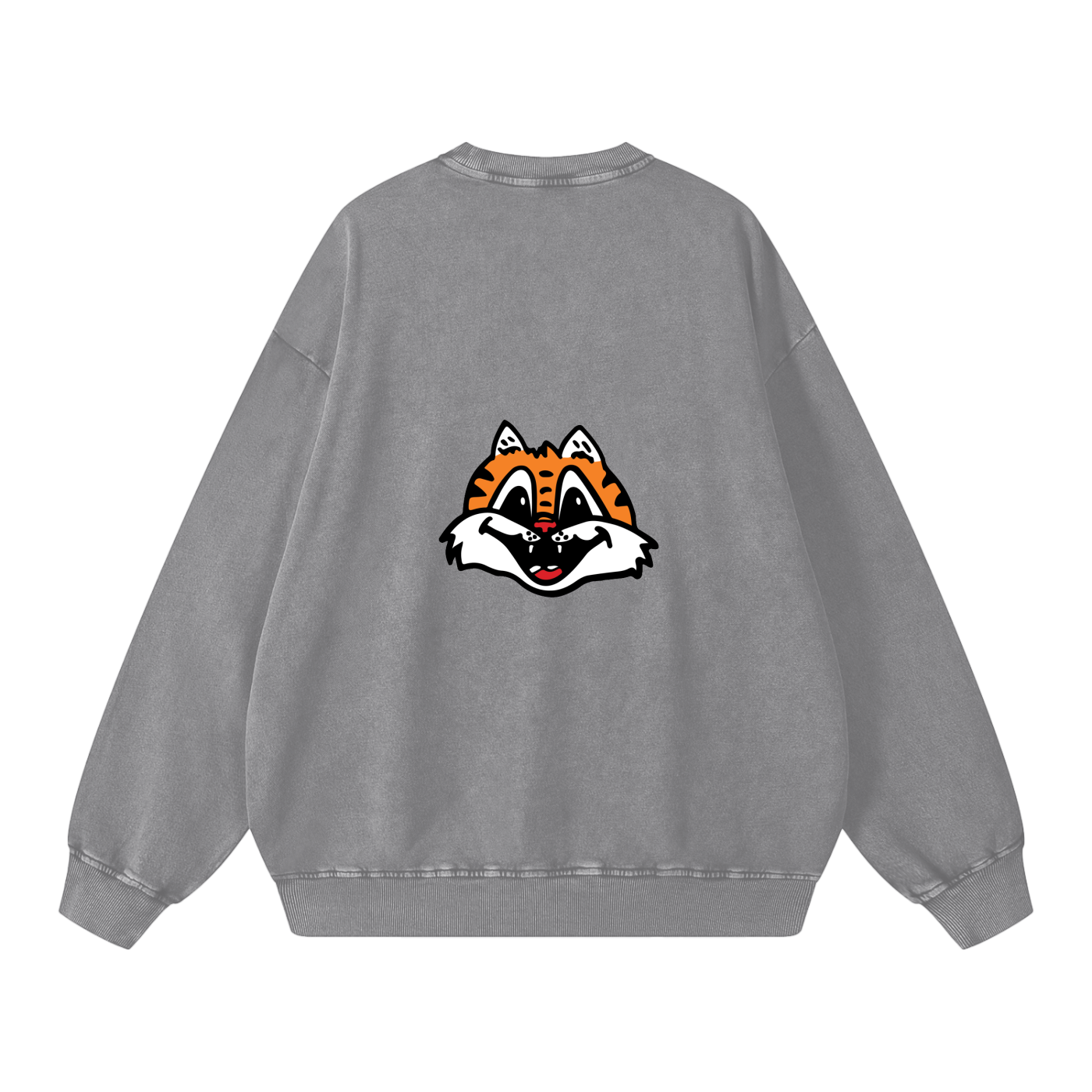 Snow Washed Oversized Sweatshirt
